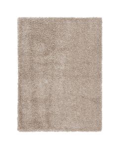 Carpet shaggy Boston, 70% synthetic yarn / 30 jute, beige, 150x220 cm