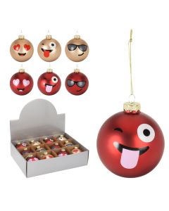 Ball, glass, dia. 8 cm