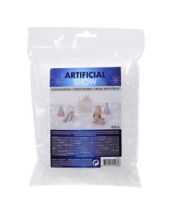 Artificial snow,polyethylene, 100 gr