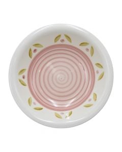 Salad bowlLouis Daisy, ceramic, pink, Dia. 24cm