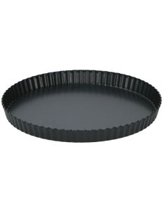 Cake pan Alpina, metalic, dark grey, Dia.28x3.5 cm