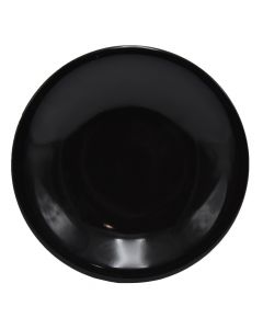 Ege deep plate, ceramic, black, Dia.22 cm