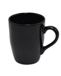 Alpha Cup, ceramic, black, 11cm / 360cc