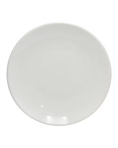 Ege dessert plate, ceramic, white, Dia.20 cm