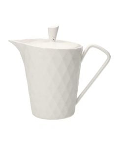 Kaleidos teapot with lid, porcelain, white, 500 cc