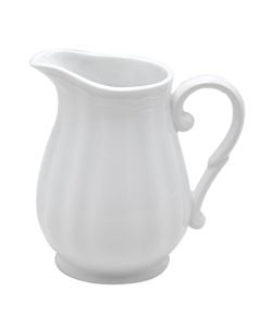 Opera milk holder, porcelain, white, 340 cc