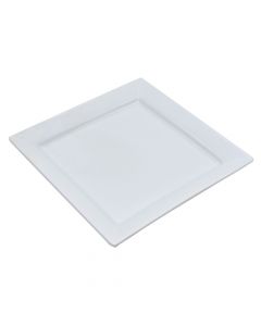 Antipasto plate, porcelain, white, 19x19 cm