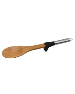 Grancuci kitchen spoon, bamboo / metal, brown, 27cm