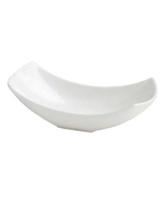 Tendence antipaste plate, porcelain, white, 18x8x5 cm