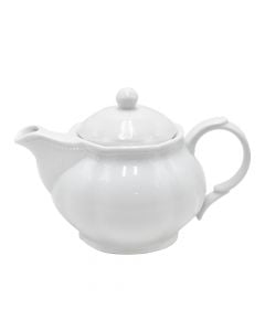Teapot with lid V.Wienna, porcelain, white, 580 cc