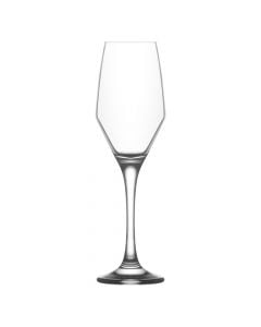 Gotë shampanje Ella (PK 3), qelq, transparente, 230 cc
