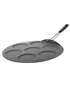 Pancake pan Pancake granite Germanitium, aluminum, gray, Dia.30 cm