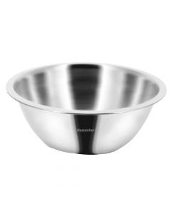 Metal bowl, stainless steel, silver, Dia.16 cm