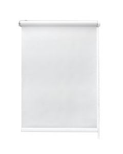 Roll blind, polyester, white, 80x240 cm
