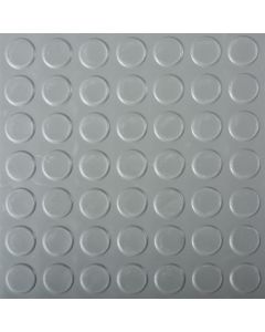 Linoleum with relief, PVC, grey, 100 cm