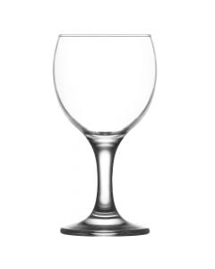 Wine glass Misket  (PK 3), glass, transparent, 170 cc