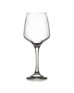 Wine glass Lal (PK 3), glass, transparent, 400 cc
