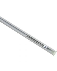 Extension Rod for curtains, Size:90/150cm, Color: white, Material: Metallic