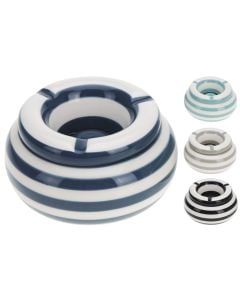 Tobacco ashtray, ceramics, different colors, Dia.11x6 cm