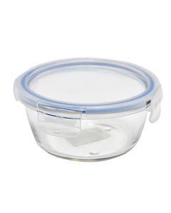 Conservation bowl with lid, glass, transparent, 400ml