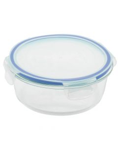Conservation bowl with lid, glass, transparent, 950ml