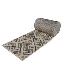 Florida rug, modern, freise, cream/beige, 80 cm