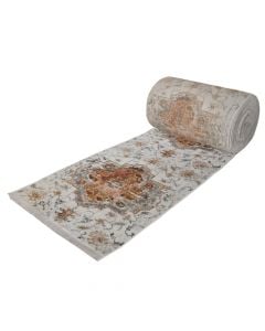 Florida rug, modern, freise, cream/beige, 80 cm