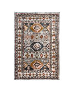 Florida carpet, classic, freise, beige/brown, 160x230 cm