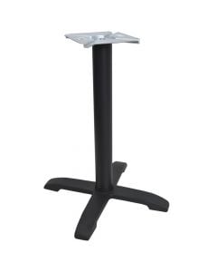 Table top holding structure, steel, black, Dia.45xH72 cm