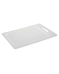 Cutting tray, PP, white, 30x22 cm