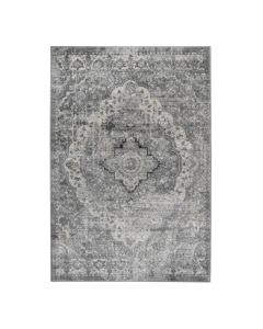 Ravenna carpet, classic, soft freise, gray, 130x190 cm