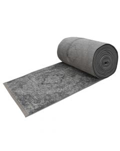 Ravenna rug, classic, soft freise, gray, 80 cm