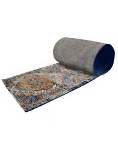Ravenna rug, classic, soft freise, blue/red, 80 cm