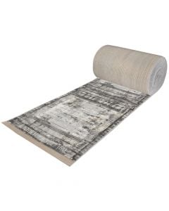 Sila rug, modern, heatset, gray, 80 cm