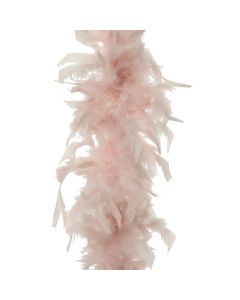 Decorative string, naturally, pink, 150 cm