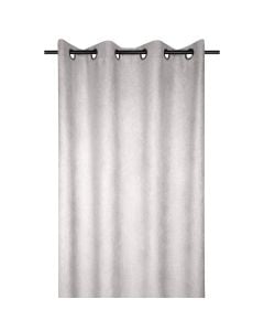 Full curtain with Grammont rings, polyester, pink, 140x260 cm