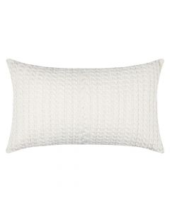 Boden decorative pillow, cotton, shade of beige, 30x50 cm