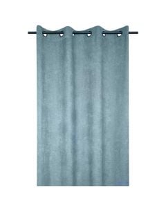 Paloma thin curtain with rings, polyester, green, 140x260 cm