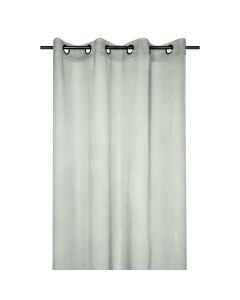 Paloma thin curtain with rings, polyester, green, 140x260 cm