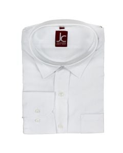 Female Shirt JOLICHERE, Size: XS, Color: White, Material: 80% Polyester 20% Cotton