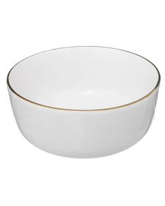 Soup bowl, porcelain, white, Dia.15 cm