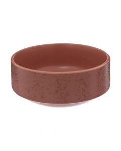 Soup bowl, ceramic, brown, Dia.15 cm