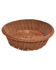 Bread basket, Size: 15x18x8 cm, Color: Natural, Material: Plastic