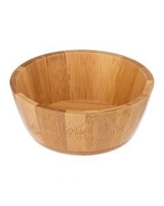 Salad bowl, bamboo, brown, Dia.15xH6 cm