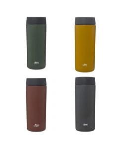 flask, stainless, different colors, Dia.7xH18.2cm / 350 cc