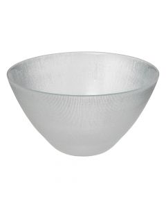 Elise salad bowl, glass, transparent, Dia.24 cm