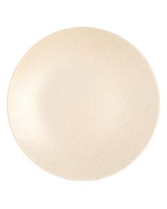 Service plate Gama, ceramic, beige, Dia.28 cm