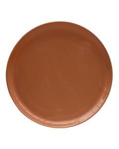 Service plate Hitit, ceramic, brown, Dia.28 cm