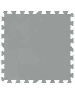 Square pool liner (PK 9), polyethylene, gray, 50x50 cm