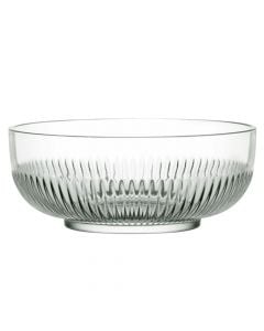 Salad bowl Tokyo, glass, transparent, Dia.23xH9.3 cm / 2600 cc
